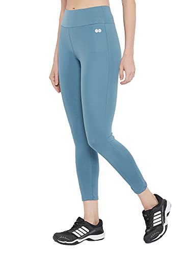 Image of Clovia Women's Snug Fit Active High-Rise Ankle-Length Tights