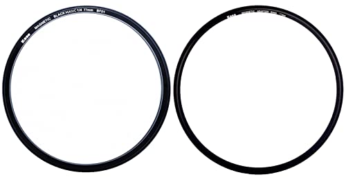 Filtre magnétique antichoc Kase Wolverine Black Magic 1/4 en verre optique 77 mm