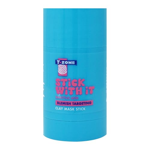 T-Zone Salicylic Acid Clay Mask Stick 40g, Pore-Cleansing Mask for Blackheads Blemishes & Oil Control - Image 2