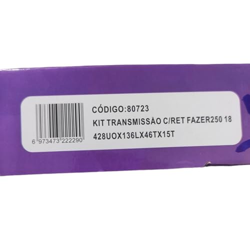 KIT RELAÇÃO FAZER 250 18-19 (COM RETENTOR)