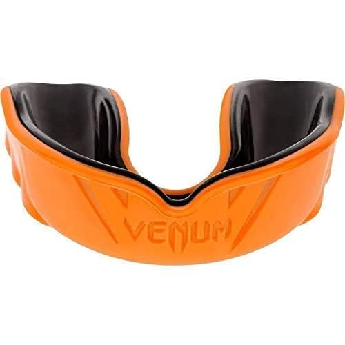 Venum Challenger Mouthguard, One Size, Black/Orange #TOP5