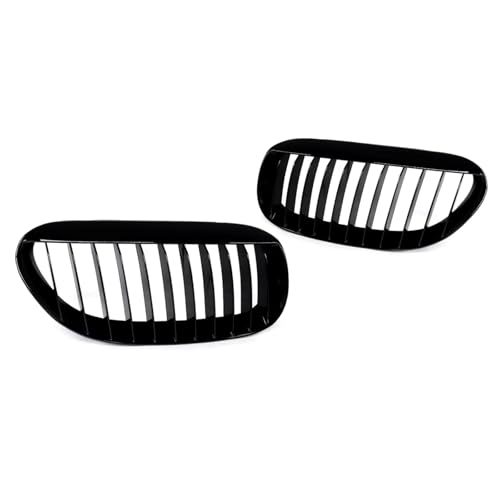 Parrilla de capó delantero para coche compatible con Serie 6 E64 Convertible de 2004 a 2011