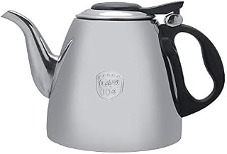 Broco Teapot,1.2L/1.5L Stainless Steel Stove-top Teapot Tea Coffee Pot Kettle Heat Resistant Handle 1.2L