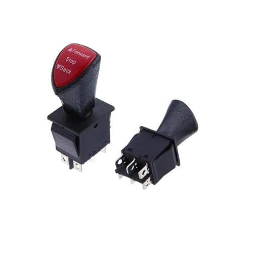 Interruptor DPDT KCD4-604-6P basculante de 6 pines y 16A para control eléctrico 2