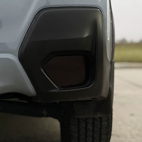Image of SlickMod PreCut Vinyl Smoke Tint for 2018-2022 Subaru Crosstrek Tail Light & Reflector (1. Taillight, 20% Dark Smoke)