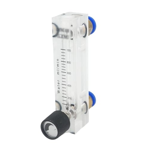 Débitmètre d'eau LZM-6T 100-1000 mL/min avec vanne de réglage
