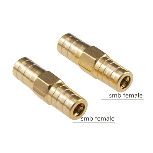 3pcs SMB a SMB Adaptador Conector RF coaxial macho hembra miniatura 3