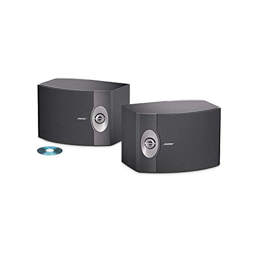 Bose 301-V Stereo Loudspeakers (Pair, Black) (Renewed)