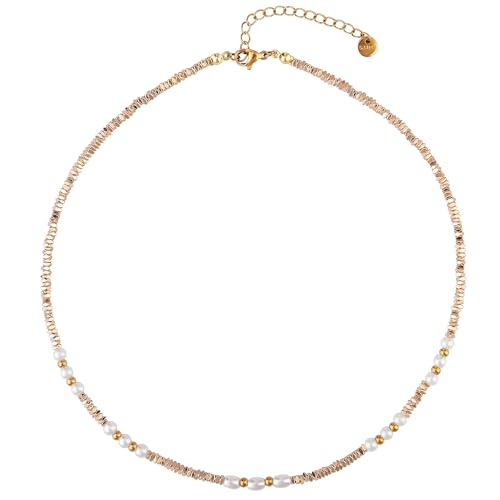 Colorful Beaded Necklace For Women Multi-layer Pearl Necklace Fashion Bohemian Style Beach Holiday Jewelry Birthday Gift For Girlfriend Summer Necklaces For Women 2025