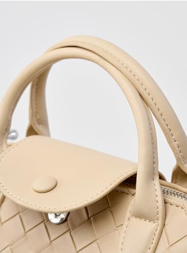 Image of Mini Lightweight Leather Women's top Handle Handbags Fashion Travel Daily Satchel Bags for women