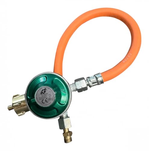 Bluecraft Umrüstset von Schraub-Kartusche auf Propan-Gasflasche für Grills wie Broil King Weber Napoleon und Camping Gas-Kocher und Heizung direkt Geld SPAREN