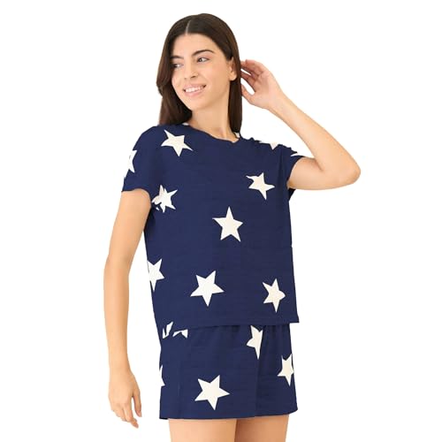Image of Sweet Dreams Women's Printed Shorts Set
