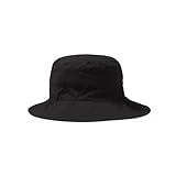 KINKIES Gorro Bob Deportivo Resistente al Agua - Sombrero con Cinta de Ajuste y Estilo Pescador Unisex con mosquetón (FR/ES, Números, 60, Negro)