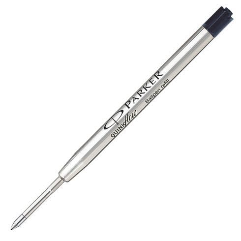 Image of Parker Quinkflow Ballpoint Pen Ink Refill, Medium Tip, Black