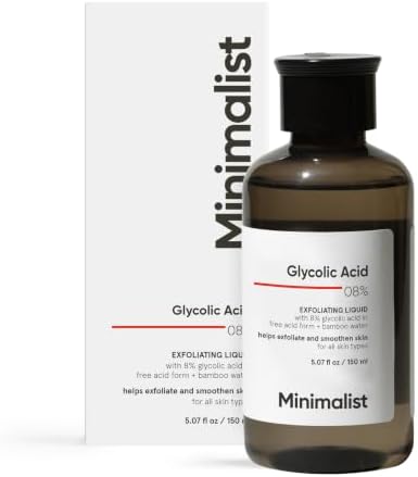 Minimalist Glycolic Acid 08% Exfoliating Liquid