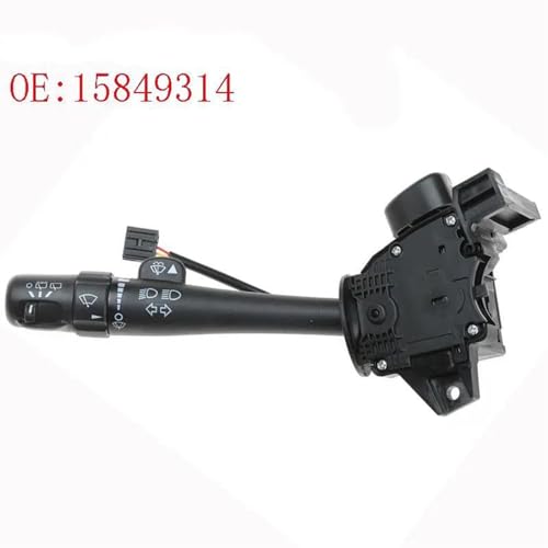 Interrupteur de clignotant et d'essuie-glace 15849314 compatible Cadillac Escalade 15112680