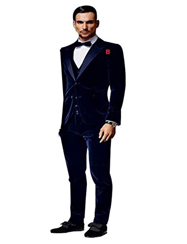 Costume velours homme 3 pièces, la solution pour une tenue de smoking impeccable sans effort