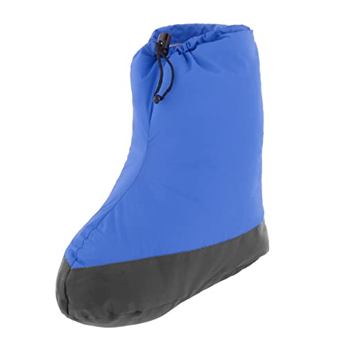 Menolana Duck Down Slippers Shoes Booties Footwear Camping Feet Warm, Blue, XL