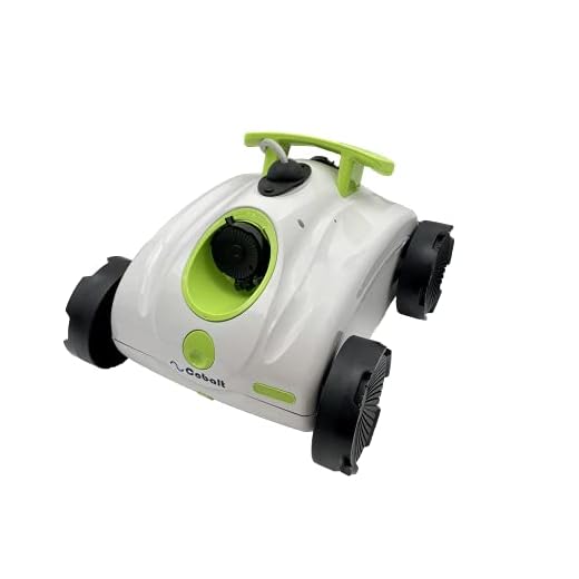 Nu Cobalt NC5203 Waterjet Robotic Cleaner for Above Ground or Other Flat Bottom Pools