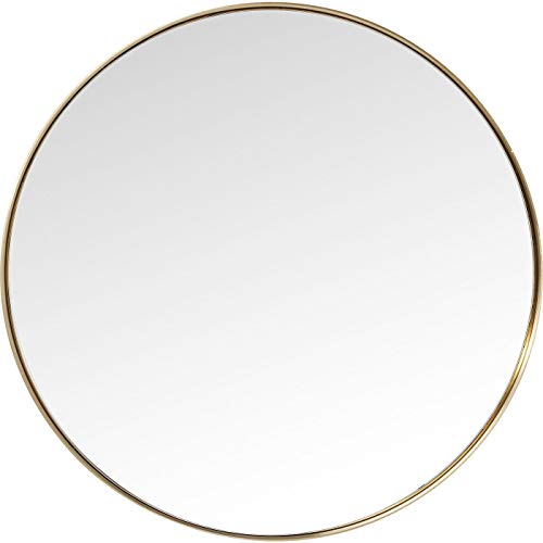 Kare Design Miroir Curve Rond 100cm Laiton