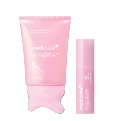 medicube PDRN Sculpt & Plump Duo - Gua Sha Wrinkle Cream and Volume Multi Balm Stick