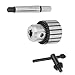 ACAGALA 1-13mm Capacity Carbide Steel Arbor Key Type Drill Chuck Mini Lathe Tool