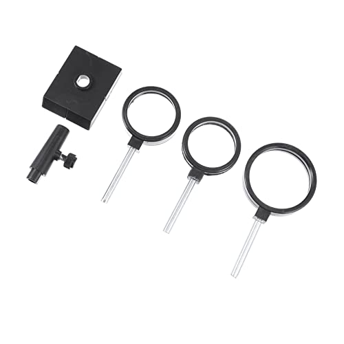 ABOOFAN 1Set Concave Convex Lens for Physics Experiments Optical Lens Kit for Students Learn Light Refraction Principles Teaching Tool for Science Classrooms