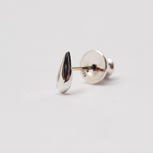 VIVIFY ビビファイ ピアス K18ゴールドポスト シルバーK18goldpost Tear Drop Pierce