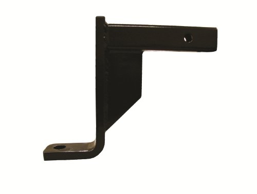 CSI Accessories Trailer Hitch Ball Mount - 10" Drop, 5000 lb Towing, 500 lb Tongue Weight , Fits 2" Receiver, All Steel, Black Powder Coated