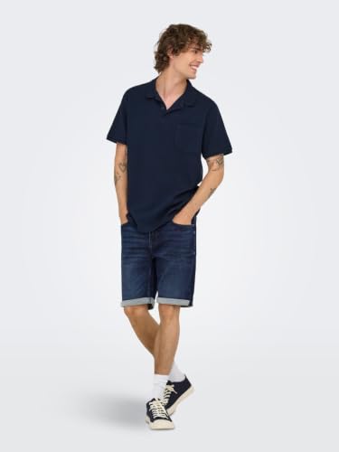 Only & Sons ONSPLY Jog DBD 0025 ANA DNM Shorts NOOS – Ansicht 5