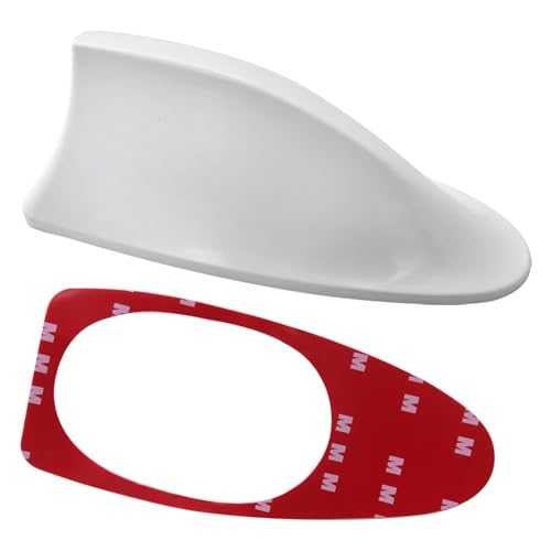 Shark Fin Antenna 170 x 75 x 70mm Replacement for 2016 Hyundai Elantra Limited Sedan 4-Door 2.0L 1999CC l4 GAS DOHC Naturally Aspirated(White)