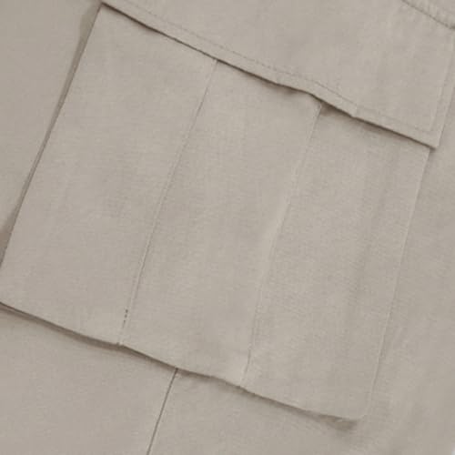 Mens Paratrooper Pants Casual Loose Cargo Pants High Waisted Wide Leg Hiking Trousers Fashion Breathable Trousers3