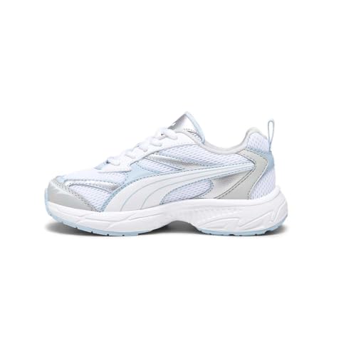 PUMA Kids Boys Morphic Lace Up Sneakers Shoes Casual - White3