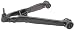 ACDelco 45D2471 Professional Front Lower Suspension Control Arm and Ball Joint Assembly