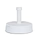 Produktbild greemotion Sonnenschirmständer - Schirmständer für Sonnenschirm rund - Sonnenschirmfuß Beton & Kunststoff, 20 kg - Balkonschirmständer weiß für Garten, Terrasse & Balkon