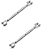 Two Marine Grade Stainless Steel Turnbuckles Jaw/Jaw 1/8