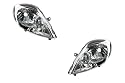 Johns, Scheinwerfer Halogen passend für Nissan Primastar 09/2006 - H4 Satz Links Rechts
