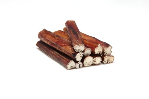 Frigera Premium Ochsenziemer 15cm 100g – Rind, Natürliche, Proteinreiche Leckerlis für Hunde, Gluten- und Getreidefrei, Langhaltender Kauspaß.