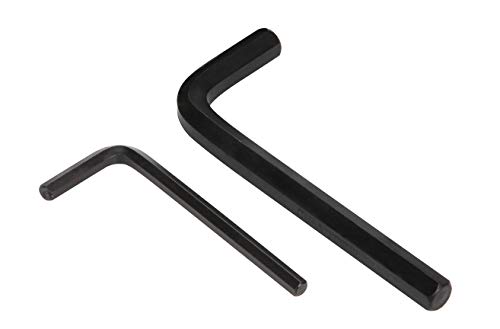 C&T Hex Key Wrench Set, Inch/Mertric – 30-Piece , 0.028-3/8 inches, 0.7-10 mm, Black
