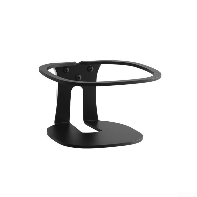 Soporte de pared de metal para JBL Pulse 5 altavoz negro de alta resistencia con tornillos