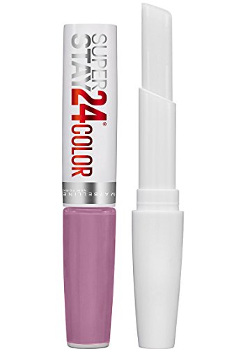 Image of Maybelline Superstay 24 2-Step Liquid Matte Lipstick Makeup, Lasting Lilac, 1 Kit