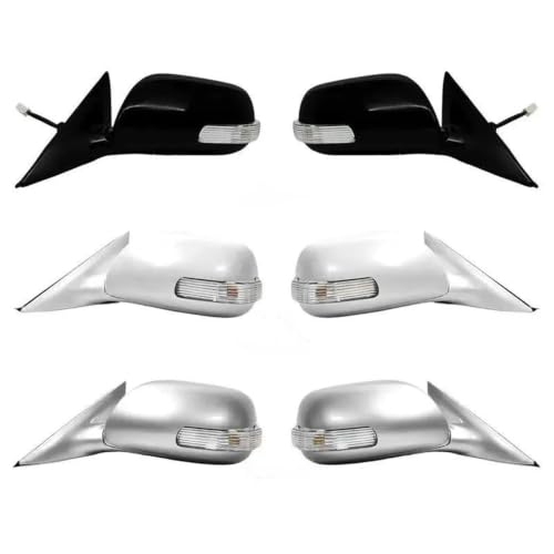 Rétroviseur complet Camry 2006-2011 argenté pour trajets sécurisés - 4