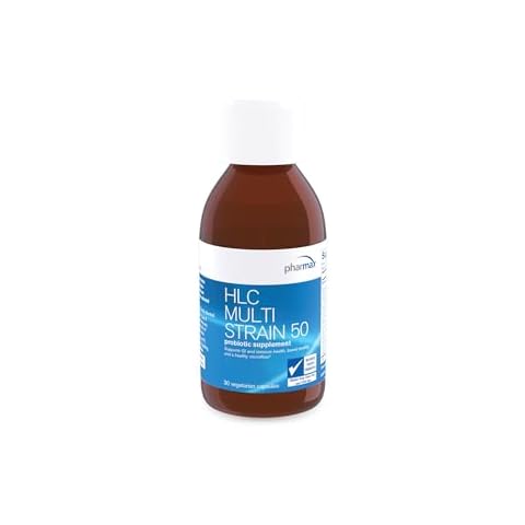 Pharmax HLC Multi Strain 50 | Probiotic Supplement to Support Gut Flora | 30 Capsules Cover
