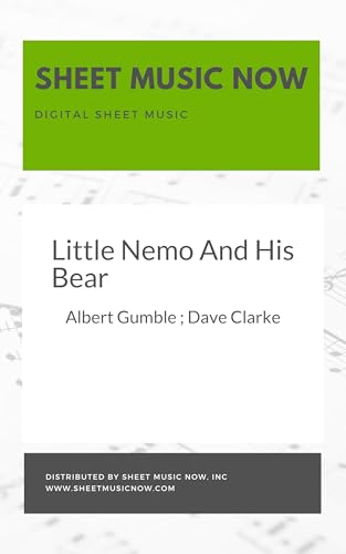  Little Nemo And His Bear (English Edition)