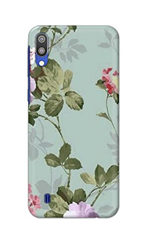 Image of Printed Hard Back Cover Case for Samsung Galaxy M10 Back Cover (Floral Painting) -1302