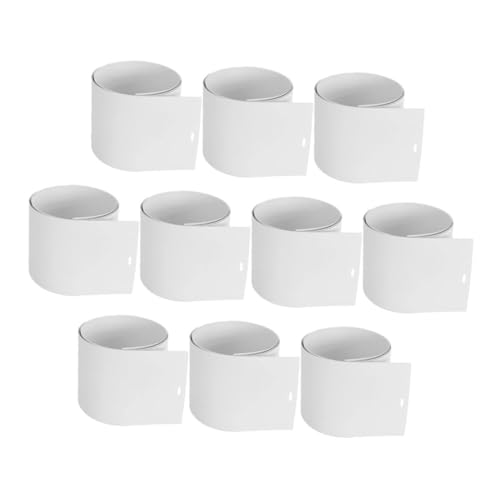 GOOHOCHY Apartment Blinds Slats 10pcs Vertical Blind Repair Slats PVC Easy to Install