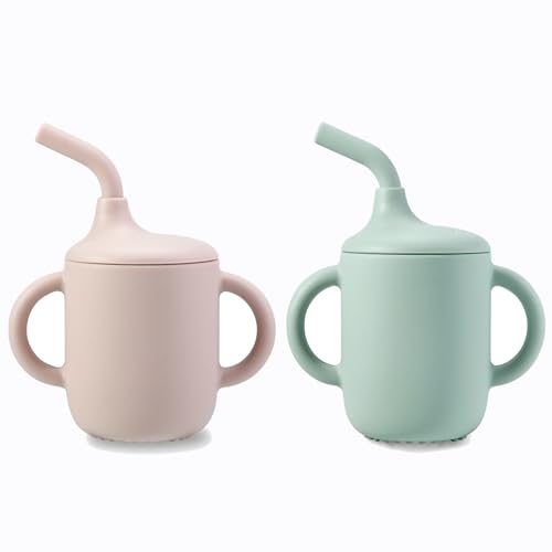 Paquete de 2 vasos de entrenamiento para bebés y niños pequeños