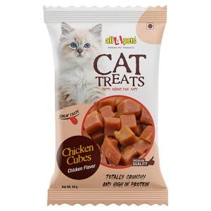 All4pets Cat Treats Chicken Cubes Chicken Flavour -50gm Each (B0BNXJRHKZ) Amazon Price History, Amazon Price Tracker