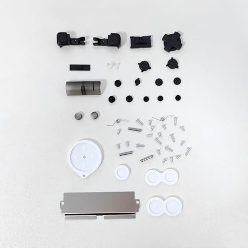 Image of Hzxkqmil Full Housing Shell Kit for Nintendo Gameboy Advance SP Console | Custom Shell Replacement Translucent Case Frosted Surface Cover with Buttons Screws Repair Parts+Tools Kit for GBA SP Console
