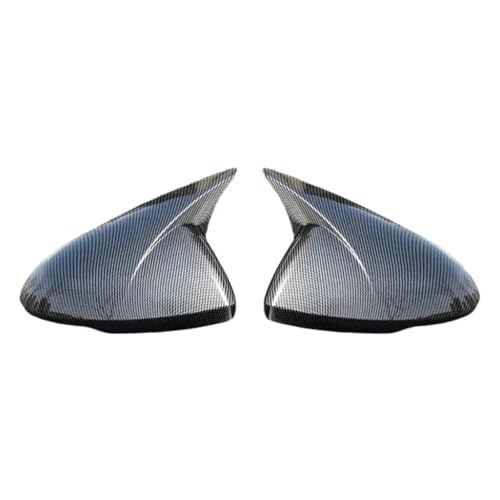Coque de rétroviseur pour Opel Astra K cassé coques look carbone latérales